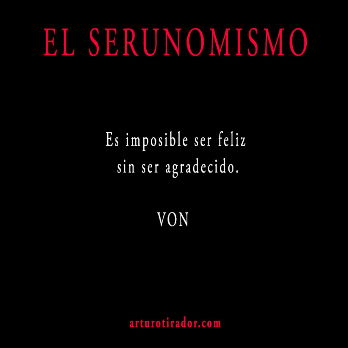 VON-SERUNOMISMO-200