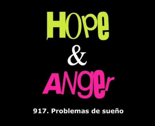 917. PROBLEMAS DE SUEÑO